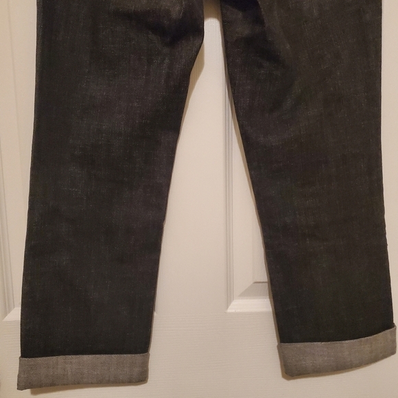 White House Black Market Rhinestone Noir Jeans Size 2 - Picture 6 of 8